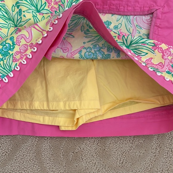 Flamingos and Pelicans skort by Lilly Pulitzer - size 4 - Picture 5 of 6